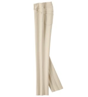 BELLUNA（ベルーナ）の「ジャストフィット楽々サマーパンツ（フルレングスパンツ）」｜オフベージュ