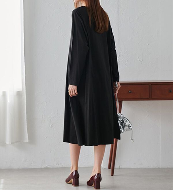 RANAN（ラナン）の「【選べる２丈】＜ＢＣ＞ポケット付マキシワンピース（その他ワンピース）」｜詳細画像