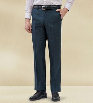 「裾上げ済コンビネーションスラックス　ノータック（メンズスラックス）」｜詳細画像
