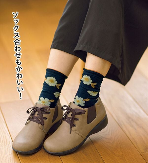 ルフラン（ルフラン）の「＜ラシーナコンフォート＞５Ｅレースアップサイドゴアシューズ（スニーカー）」｜詳細画像