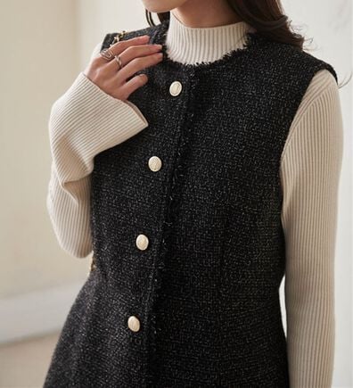 RANAN（ラナン）の「ペプラムツイードジレ（ジレ）」
