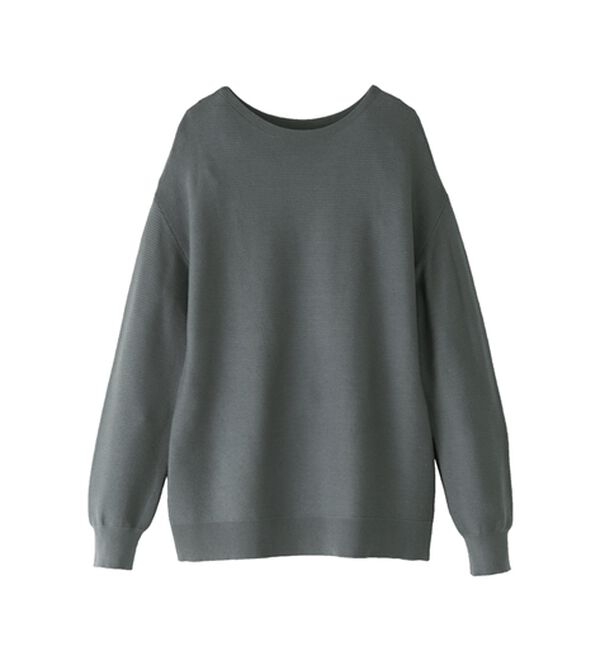 BELLUNA（ベルーナ）の「ラメ調もちもちニットプルオーバー（ニット・セーター）」｜詳細画像