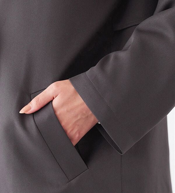 BELLUNA（ベルーナ）の「花粉対策！ライナー付ミドル丈トレンチコート（ハーフコート）」｜詳細画像