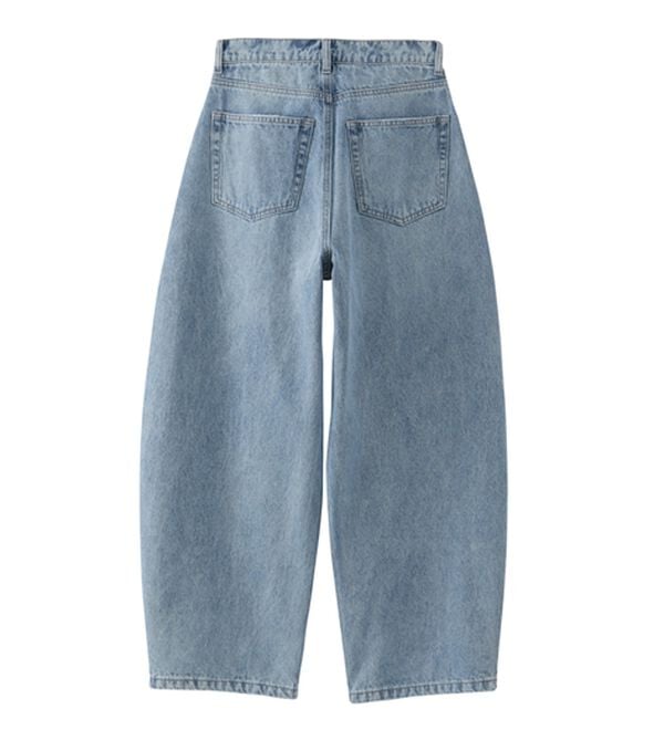 「フロントシームカーブデニム（フルレングスパンツ）」｜詳細画像