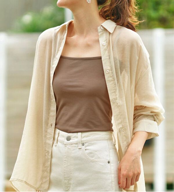 YU'NOW（ユナウ）の「ベーシック汗取りインナー　キャミソール（肌着・インナーウェア）」｜詳細画像