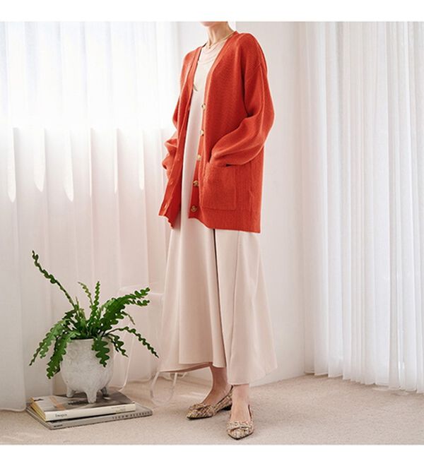 RANAN（ラナン）の「＜４つの機能付＞ポケットニットカーディガン（ニットカーディガン）」｜詳細画像