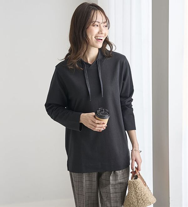 BELLUNA（ベルーナ）の「【２枚セット】大人カジュアルプルオーバー（カットソー）」｜詳細画像