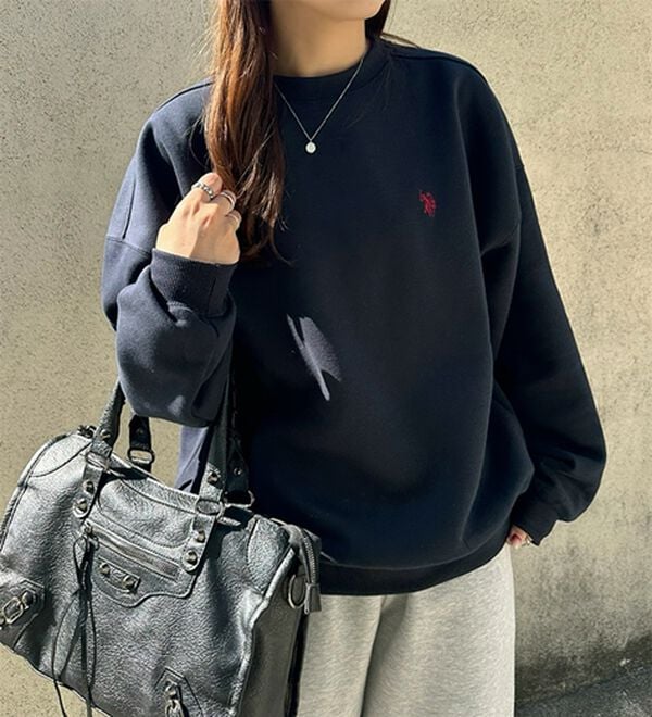 GeeRA（ジーラ）の「【U.S. POLO ASSN.】表ピーチ裏起毛スウェット（トレーナー・スウェット）」｜詳細画像