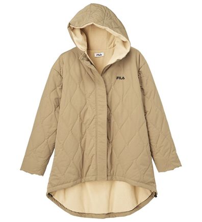 RANAN（ラナン）の「＜ＦＩＬＡ＞裏ボアフリースキルトコート（ハーフコート）」