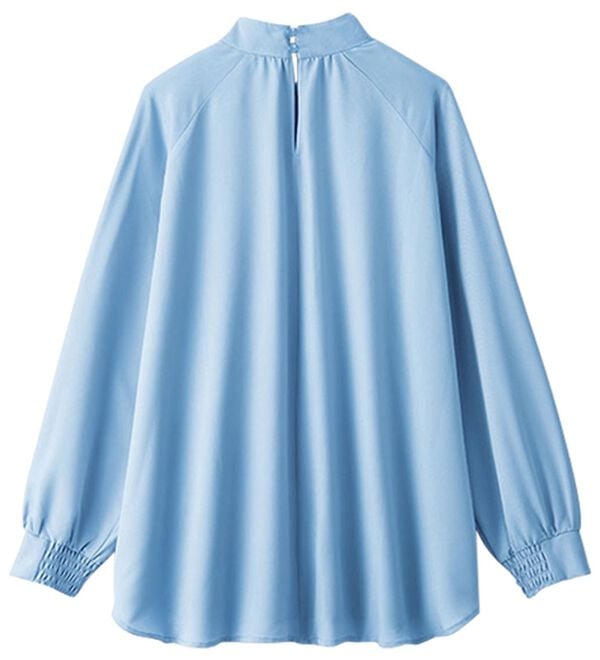 BELLUNA（ベルーナ）の「スタンド衿デザイン上品ブラウス（ブラウス）」｜詳細画像