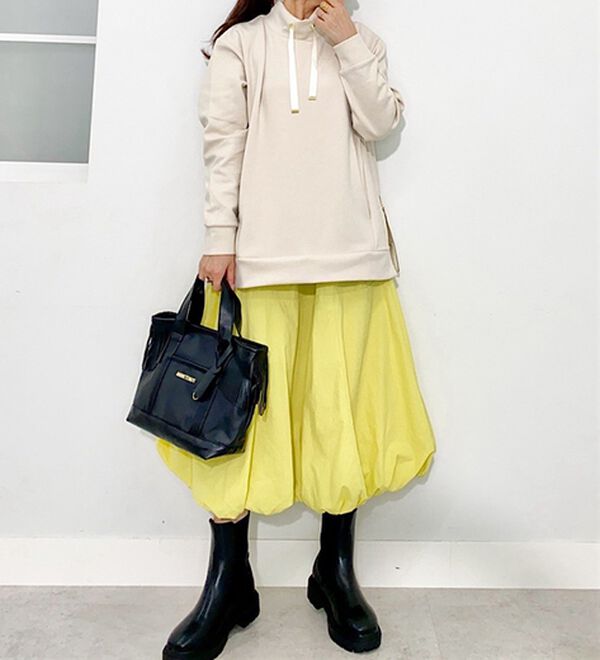 BELLUNA（ベルーナ）の「【低身長さん向け】バルーンスカート（ロングスカート）」｜詳細画像