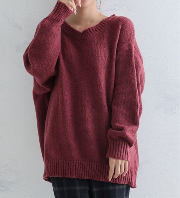 Rin シンプル美人を追求 素材と着心地にこだわった 2ネックデザイン 