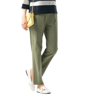 ルフラン（ルフラン）の「はきやすい♪やわらかコットンパンツ（その他パンツ）」｜カーキ