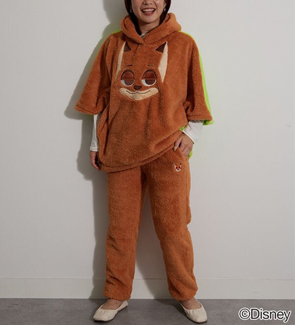 BELLUNA（ベルーナ）の「＜Ｄｉｓｎｅｙ＞【ズートピア（ニック）】両面ボアパンツ（※ポンチョ別売り）（その他パンツ）」｜詳細画像