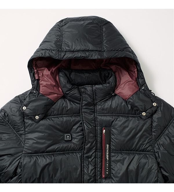 「＜ダンロップ・リファインド＞秒・暖（すぐにあったか）ヒーター付ハーフコート（メンズコート）」｜詳細画像