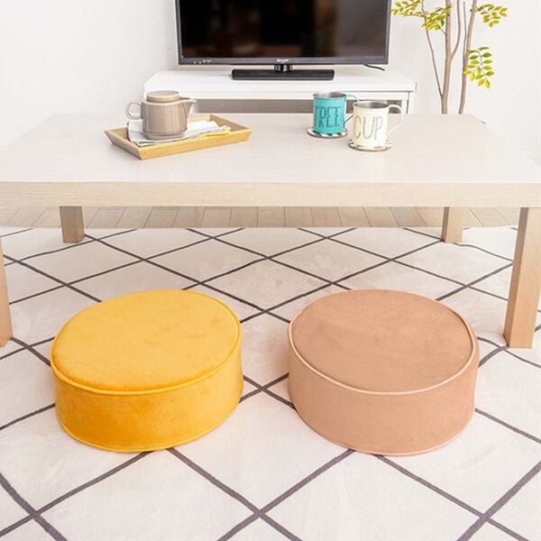 iellio（イエリオ）の「便利な極厚フロアクッション＜マルチクッション・座布団クッション・シートクッション・床座り用クッション・スツール・北欧風＞（クッション・クッションカバー）」｜詳細画像