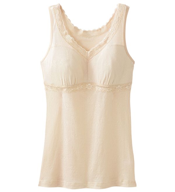 「【３色組】抗菌防臭・やわらかメッシュブラキャミ（肌着・インナーウェア）」｜詳細画像