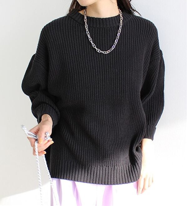 GeeRA（ジーラ）の「ハーフスリーブ着回しニット（ニット・セーター）」｜詳細画像