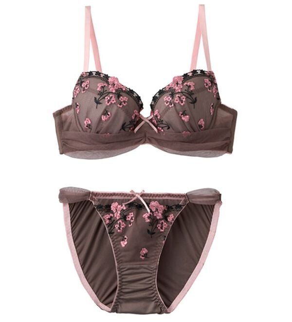 YU'NOW（ユナウ）の「ｔｏ　ｍｅｅブラ＆ショーツ（ブラジャー＆ショーツセット）」｜詳細画像