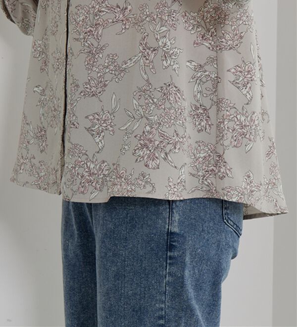 BELLUNA（ベルーナ）の「ケープ風デザインブラウス（ブラウス）」｜詳細画像