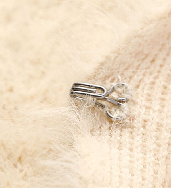 BELLUNA（ベルーナ）の「ふんわり贅沢シャギー素材ペプラムベスト（ベスト）」｜詳細画像