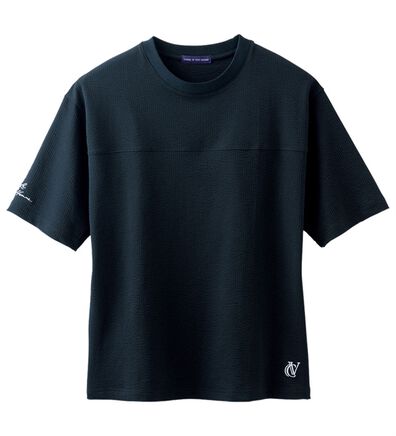 「＜ＳＯＬＵＮＩＡ＞ゆったりサッカー素材Ｔシャツ（メンズＴシャツ）」
