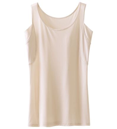 LAVIENNE（ラヴィエンヌ）の「【暑がりさん必見！】瞬間ひんやり冷感！タンクトップインナー＜さらりラボ＞（肌着・インナーウェア）」