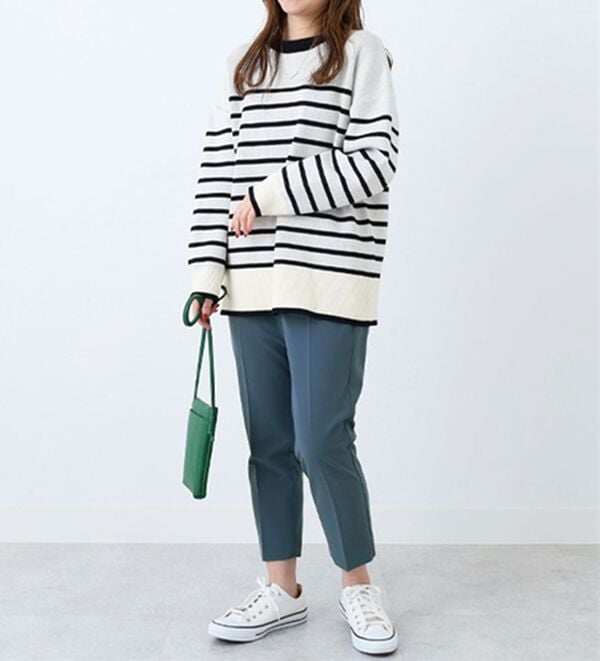 BELLUNA（ベルーナ）の「ストレッチ素材美脚テーパードパンツ（テーパードパンツ）」｜詳細画像