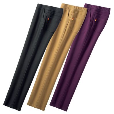 ルフラン（ルフラン）の「【３本組】【ホカロン】ぽっかぽか裏ファー綿入りパンツ（フルレングスパンツ）」