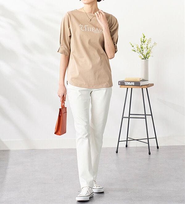 BELLUNA（ベルーナ）の「ヒンヤリ冷感！ライトオンスジーンズ（フルレングスパンツ）」｜詳細画像