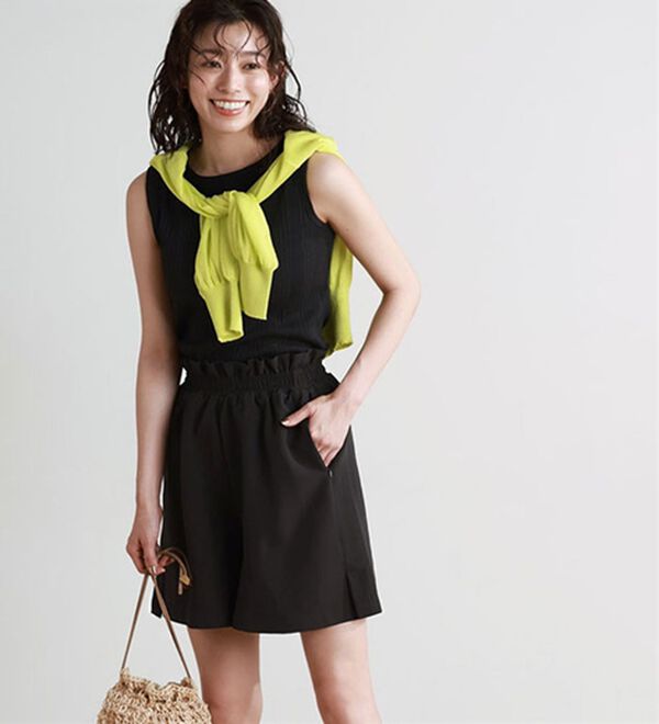 Pierrot（ピエロ）の「【速乾機能付】フレアショートパンツラッシュガード（その他パンツ）」｜詳細画像