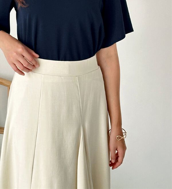 GeeRA（ジーラ）の「ラッフルフレアロングスカート（ロングスカート）」｜詳細画像