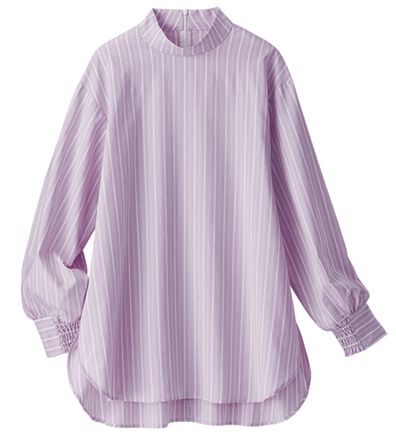 BELLUNA（ベルーナ）の「＜ＳＯＬＯＴＥＸ（Ｒ）＞ストレッチハイネックブラウス（ブラウス）」