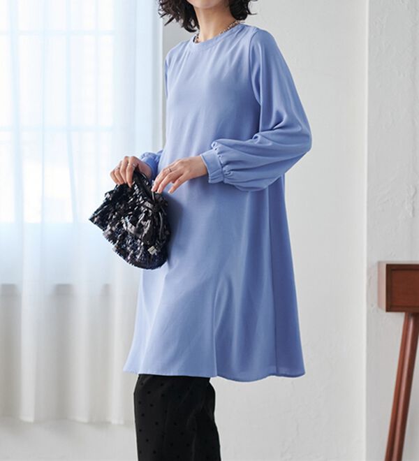 RANAN（ラナン）の「２ＷＡＹボタン使いフレアーブラウス（ブラウス）」｜詳細画像