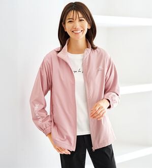 BELLUNA（ベルーナ）の「＜ＥＬＬＥ　Ａｃｔｉｖｅ＞防風&times;はっ水裏フリースブルゾン（ブルゾン）」｜ローズ