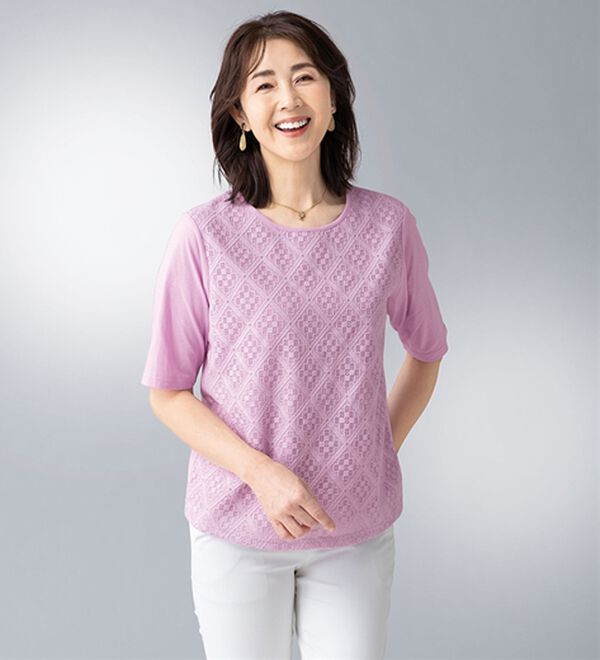 ルフラン（ルフラン）の「上品レース使いアンサンブル（アンサンブル）」｜詳細画像