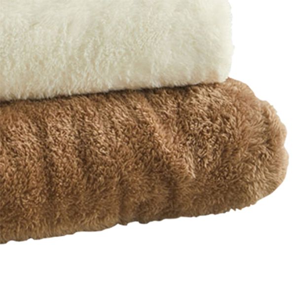 「ぐーんと伸びてぴったりフィットシーツ（敷布団カバー・シーツ）」｜フランネルブラウン