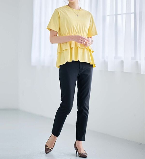 RANAN（ラナン）の「【4つの機能付】美脚アンクルパンツ（フルレングスパンツ）」｜詳細画像