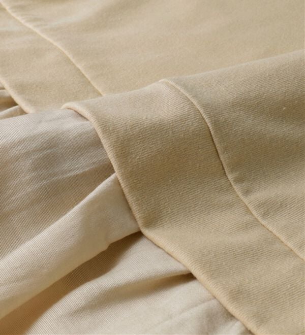 BELLUNA（ベルーナ）の「ギャザー使い異素材切替ふんわりチュニック（チュニック）」｜詳細画像