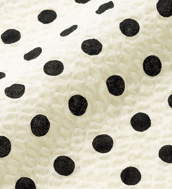 ルフラン（ルフラン）の「涼やか♪水玉模様のふんわりブラウス（ブラウス）」｜詳細画像