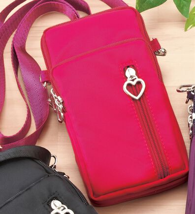 「はっ水加工の多機能携帯ポーチ（ポーチ）」