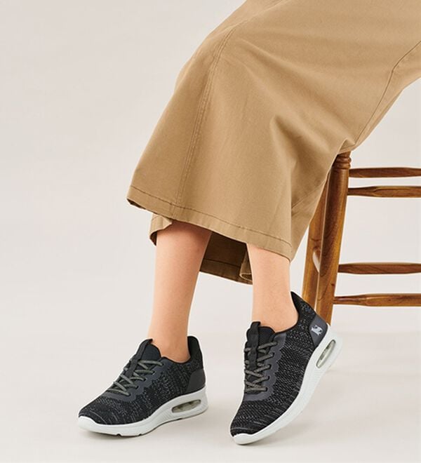 ルフラン（ルフラン）の「ラシーナコンフォート　立ったまま履ける４Ｅエアソールニットスニーカー（スニーカー）」｜詳細画像