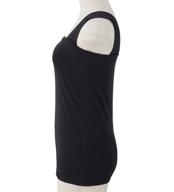 YU'NOW（ユナウ）の「【同色３枚セット】ベーシックインナースクエアタンクトップセット（肌着・インナーウェア）」｜詳細画像