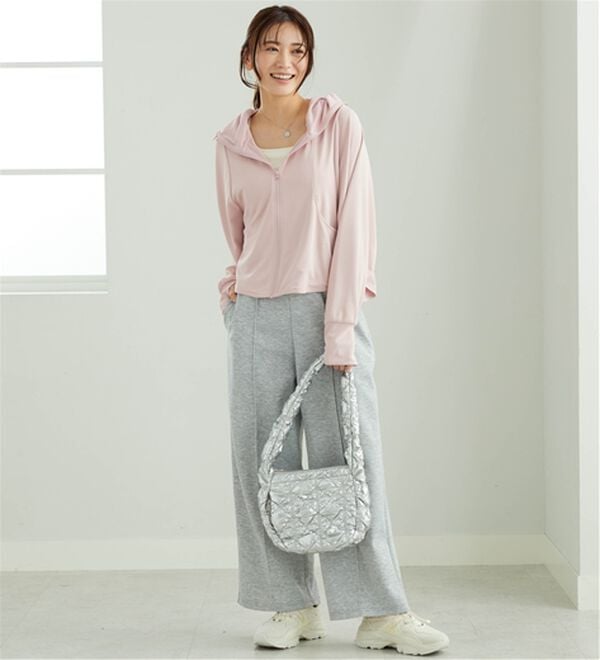 BELLUNA（ベルーナ）の「部屋着にならない！スウェットパンツ（フルレングスパンツ）」｜詳細画像