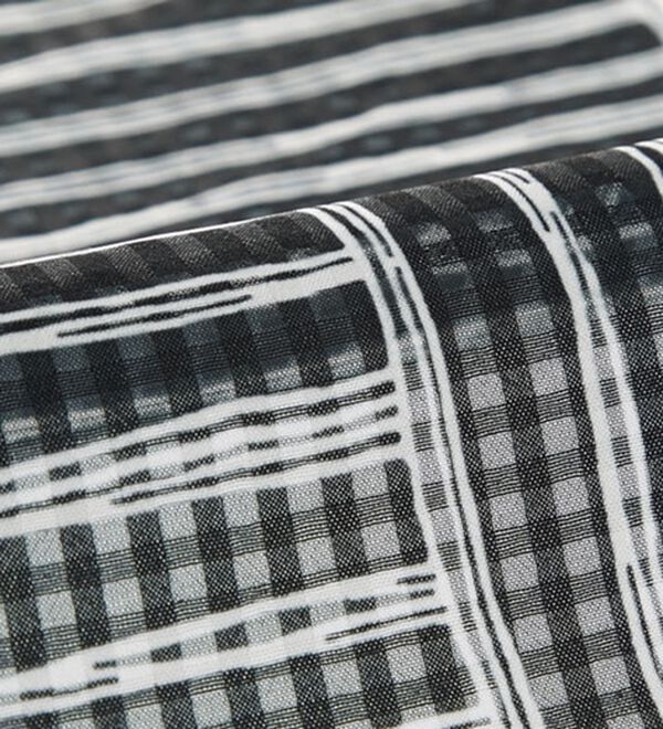 BELLUNA（ベルーナ）の「＜シックに決まる！＞シャドーチェック素材ストライプアンサンブル（その他ジャケット）」｜詳細画像