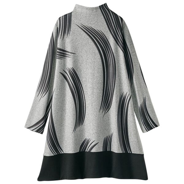 BELLUNA（ベルーナ）の「モダンプリントたっぷりシルエットチュニック（チュニック）」｜詳細画像