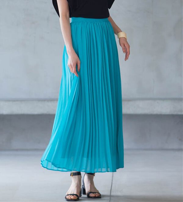 プリーツロングスカート - ベルーナ【公式】 