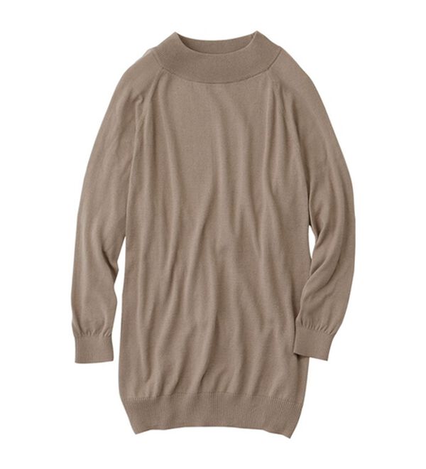 Viola e Viola（ヴィオラ エ ヴィオラ）の「【静電気防止】綿１００％ゆるチュニック（チュニック）」｜詳細画像