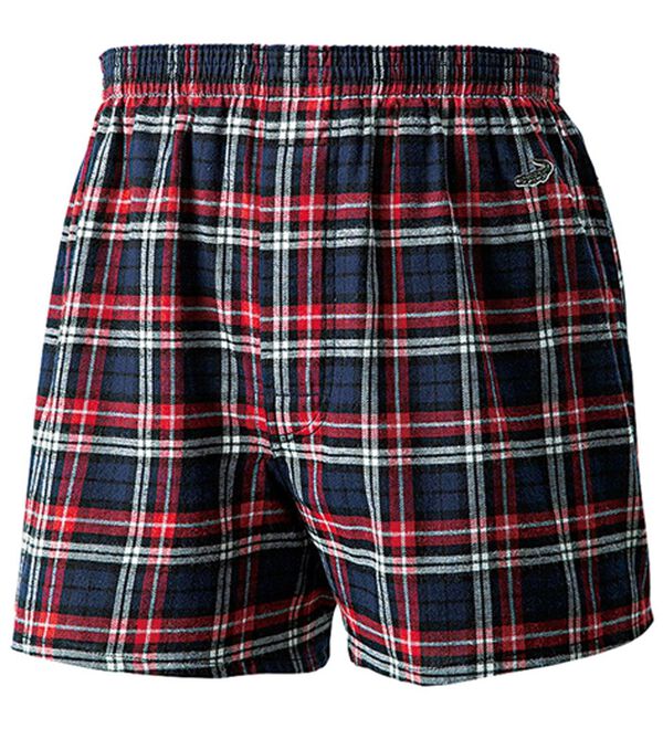 「【３枚組】＜クロコダイル＞フランネル生地の暖かトランクス（メンズトランクス）」｜詳細画像