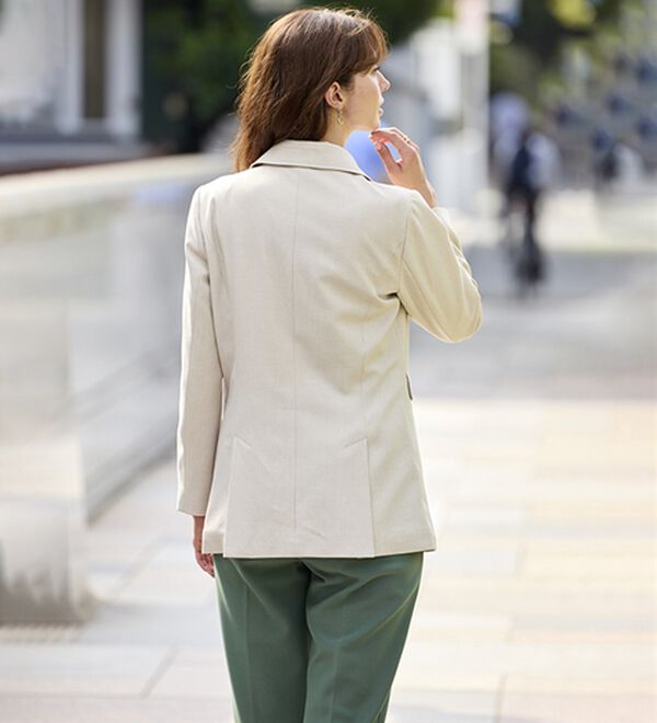 BELLUNA（ベルーナ）の「＜楽スタフィット＞テーラードジャケット（テーラードジャケット）」｜詳細画像